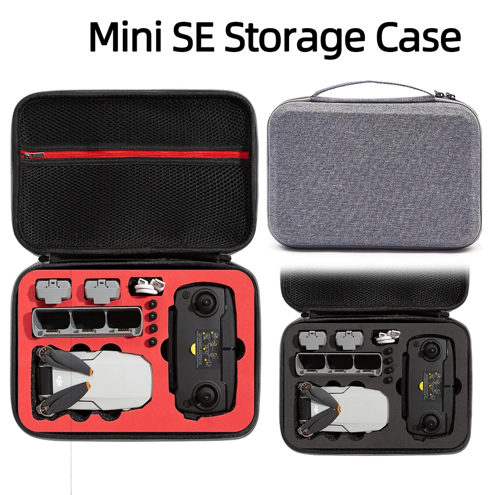 For DJI Mini SE Portable Storage Bag Travel Outdoor EVA Waterproof Carrying Case Zipper Handbag for DJI Mini SE Drone Accessory
For DJI Mini SE Portable Storage Bag Travel Outdoor EVA Waterproof Carrying Case Zipper Handbag for DJI Mini SE Drone Accessory