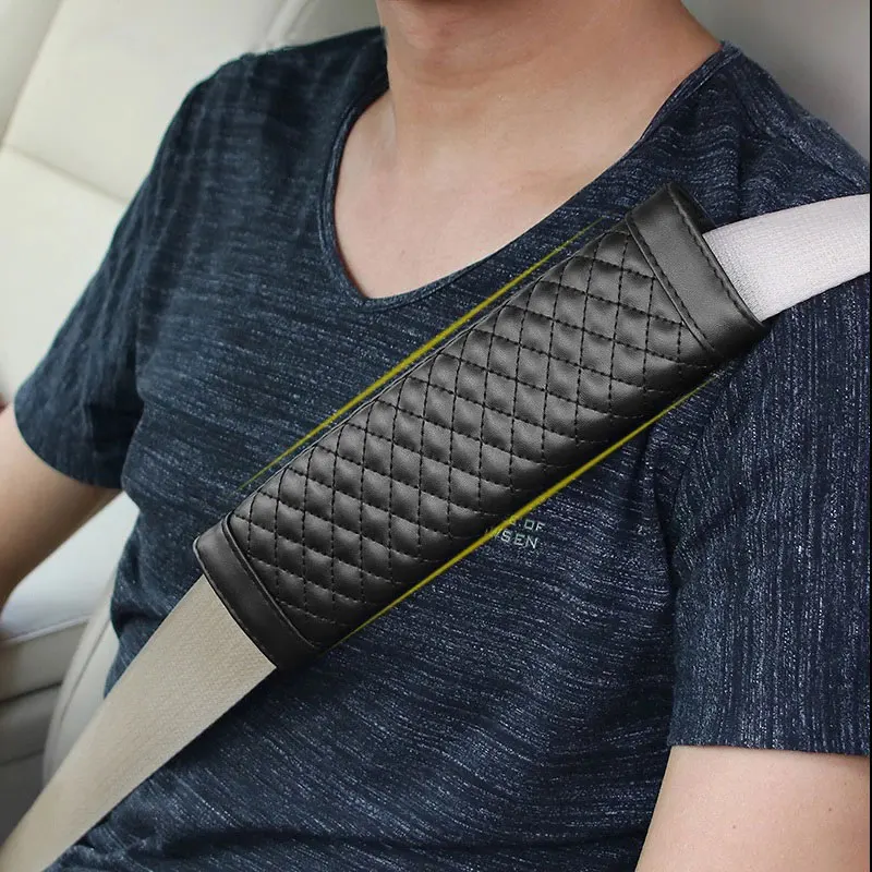 Car Seat Belt Cushions Shoulder Pad PU Leather Protector Covers Car Safety Seats Belt Pads
Car Seat Belt Cushions Shoulder Pad PU Leather Protector Covers Car Safety Seats Belt Pads