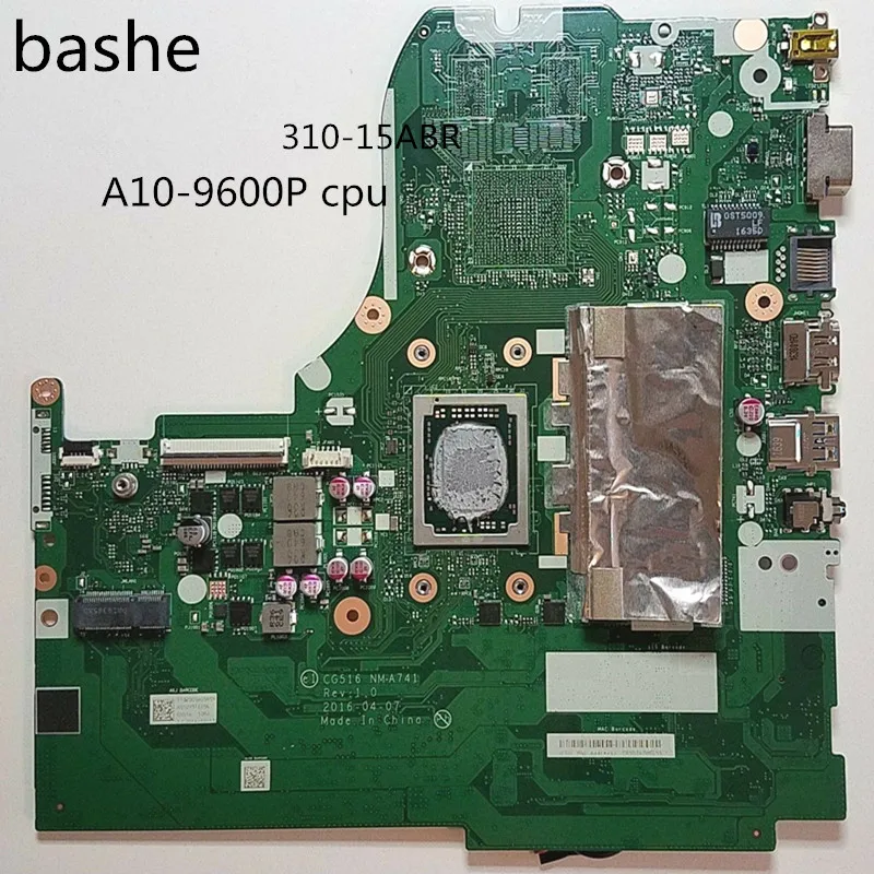 Для Lenovo IdeaPad 310 15ABR ноутбука интегрированная видеокарта A10 9600P процессор NM A741
