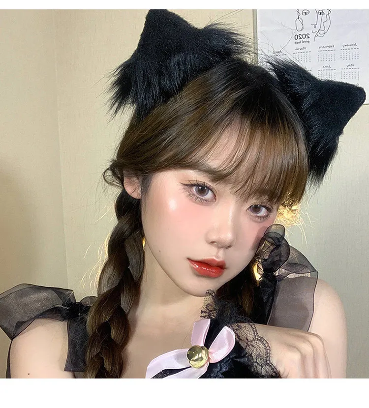 Cat Ears Anime Lolita Hair Accessories Ears Cosplay Kawaii Wig Gothic Headdress Kawaii Accessories Handiwork Head Band
Cat Ears Anime Lolita Hair Accessories Ears Cosplay Kawaii Wig Gothic Headdress Kawaii Accessories Handiwork Head Band