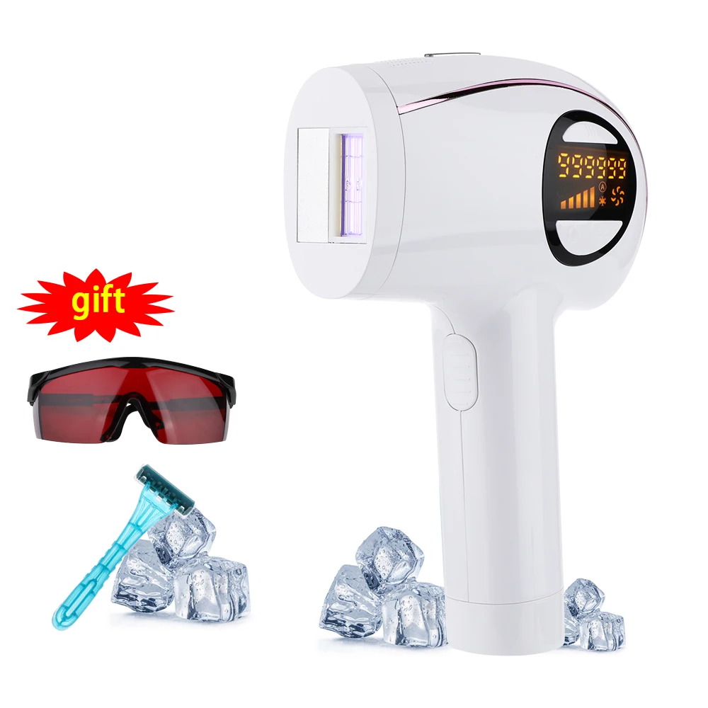 999999Flash IPL Laser Hair RemoverICE Cold Laser Hair Removal Epilator Machine Body Bikini Full Body Permanent Hair Remova
999999Flash IPL Laser Hair RemoverICE Cold Laser Hair Removal Epilator Machine Body Bikini Full Body Permanent Hair Remova