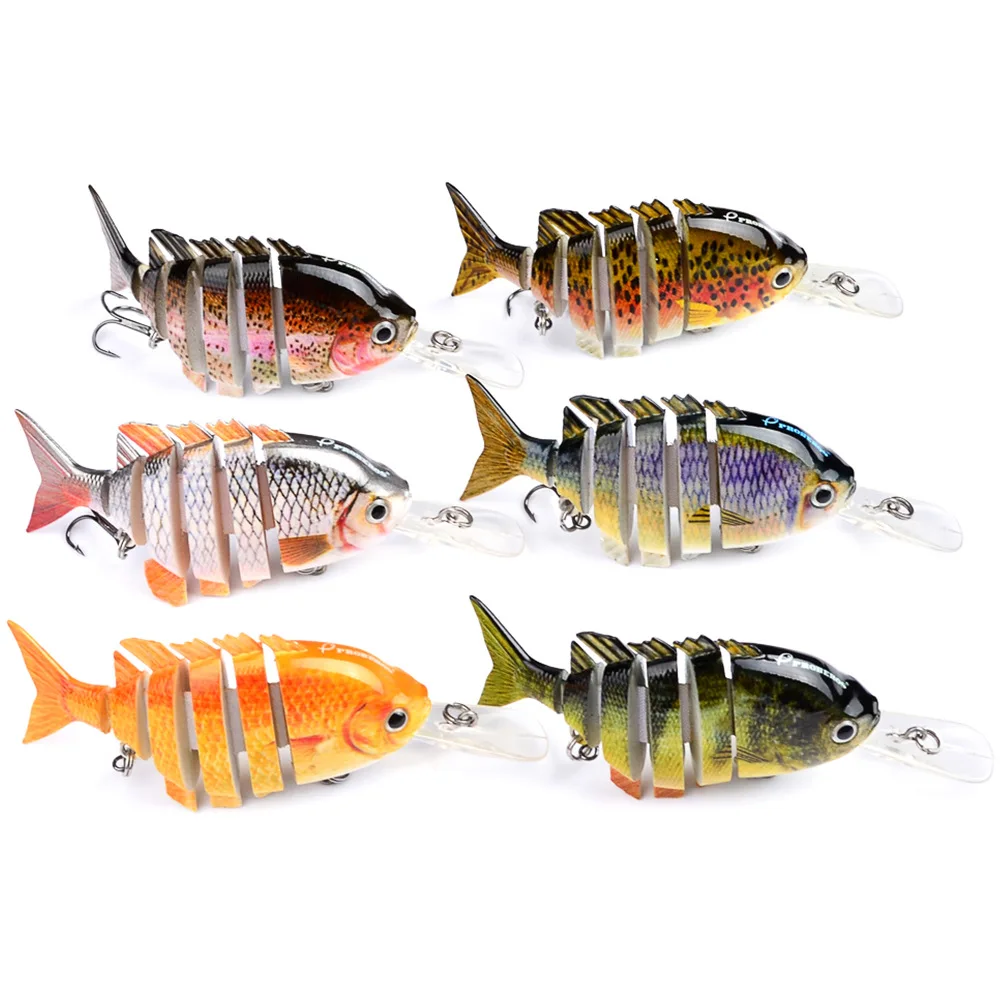 Artificial Jointed Lure Made by ABS with High Simulation Body and Realistic 3D Life-like Eyes for Catching Bass
Artificial Jointed Lure Made by ABS with High Simulation Body and Realistic 3D Life-like Eyes for Catching Bass