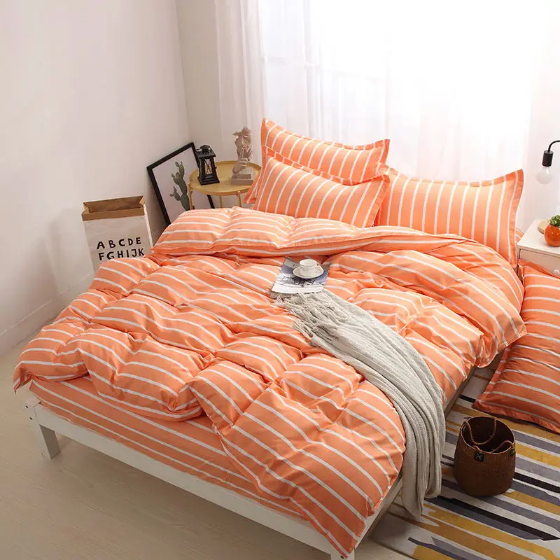 4Pcs Bedding Set Cover Pillowcase Fitted Sheet Solid Cute Print High-Grade Satin Bed Sheet Aloe Cotton Anti-Slip Bed Set Kit
4Pcs Bedding Set Cover Pillowcase Fitted Sheet Solid Cute Print High-Grade Satin Bed Sheet Aloe Cotton Anti-Slip Bed Set Kit