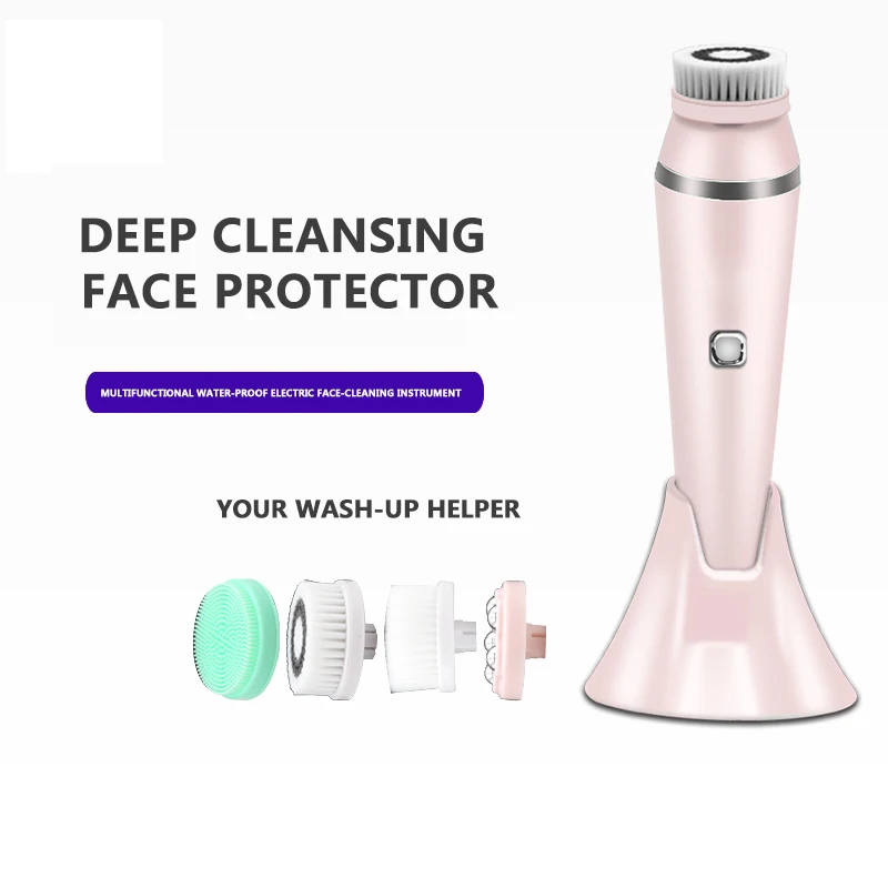 Face Brush Waterproof Design Facial Cleansing Brushes Brush Set Tool For Remove Acne Portable Deep Facial Cleansing Face Care
Face Brush Waterproof Design Facial Cleansing Brushes Brush Set Tool For Remove Acne Portable Deep Facial Cleansing Face Care