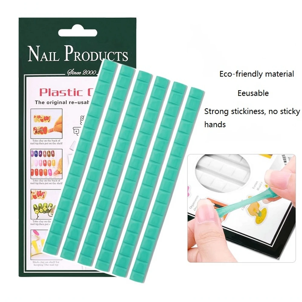 Nails Adhesive Glue Clay For FixingDisplay False Nails Tips Removable Reusable Holder Manicure Nails Art Practice Tool
Nails Adhesive Glue Clay For FixingDisplay False Nails Tips Removable Reusable Holder Manicure Nails Art Practice Tool