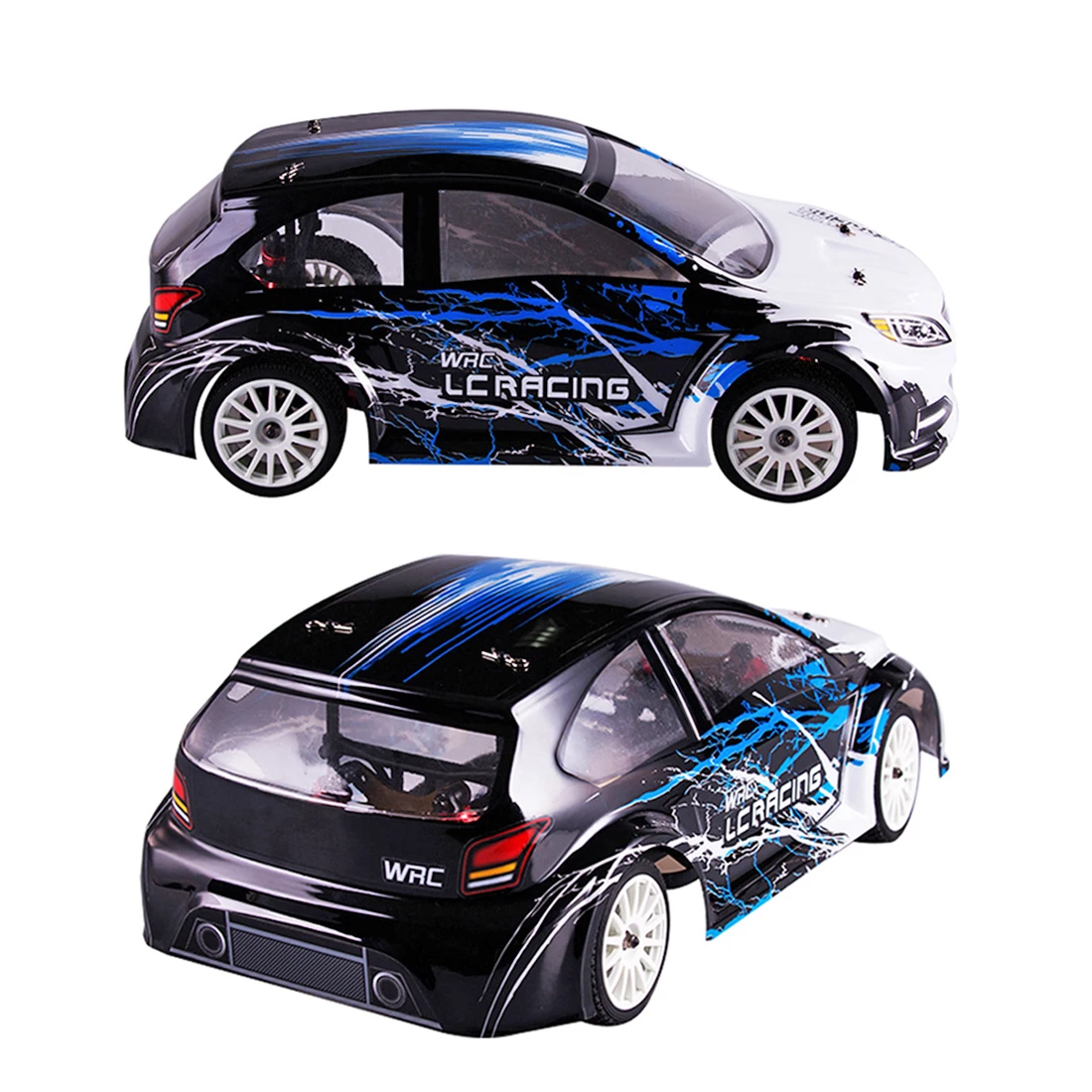 

LC Racing EMB-WRCH 1:14 2.4G 50+KM/H 4WD Brushless RC Racing Rally Car - RTR Color Printed Shell Version