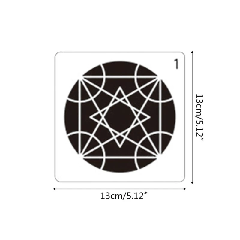 Mandala Painting Stencils DIY Drawing Scrapbook Wall Stencil Painting for Wood Floor Tiles Art Template
Mandala Painting Stencils DIY Drawing Scrapbook Wall Stencil Painting for Wood Floor Tiles Art Template