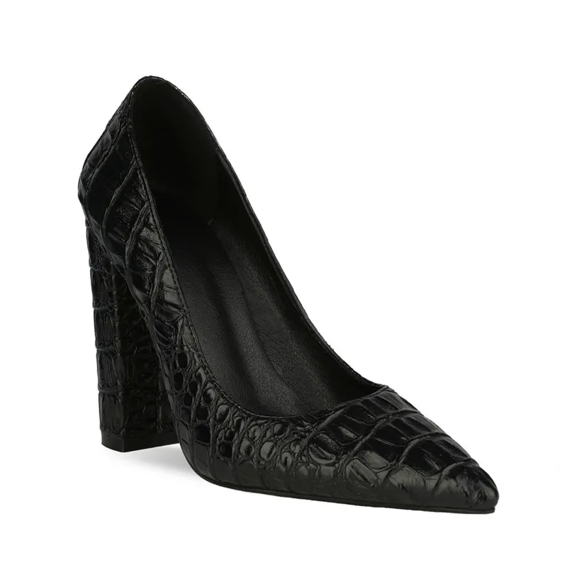 Fashion Casual High-heeled Shoes Special Metal Alligator Shallow Mouth Thick High-heeled Shoes Women's Ladies Dress Shoes
Fashion Casual High-heeled Shoes Special Metal Alligator Shallow Mouth Thick High-heeled Shoes Women's Ladies Dress Shoes