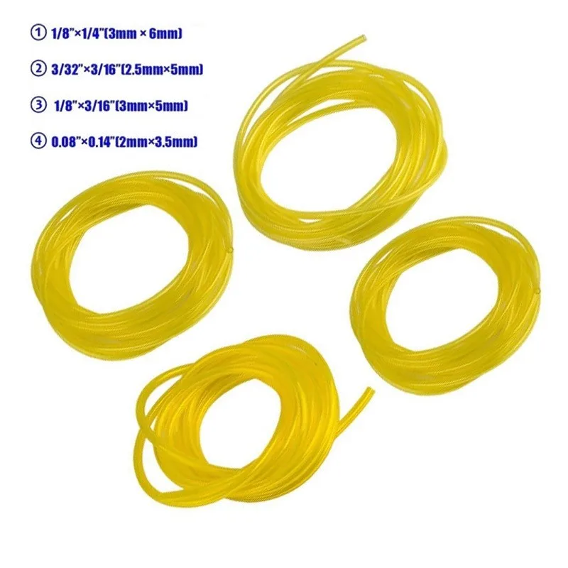 1M Universal Fuel Gas Line Pipe Hose String Tube Petrol Line Petrol Line Oil Gas For String Trimmer Chainsaw Saw Blower Tools
1M Universal Fuel Gas Line Pipe Hose String Tube Petrol Line Petrol Line Oil Gas For String Trimmer Chainsaw Saw Blower Tools
