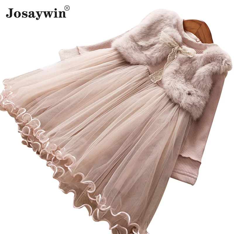 Платье для девочек Josaywin, осенне-зимнее, теплое, Норковое, повседневное, с длинным рукавом
Платье для девочек Josaywin, осенне-зимнее, теплое, Норковое, повседневное, с длинным рукавом