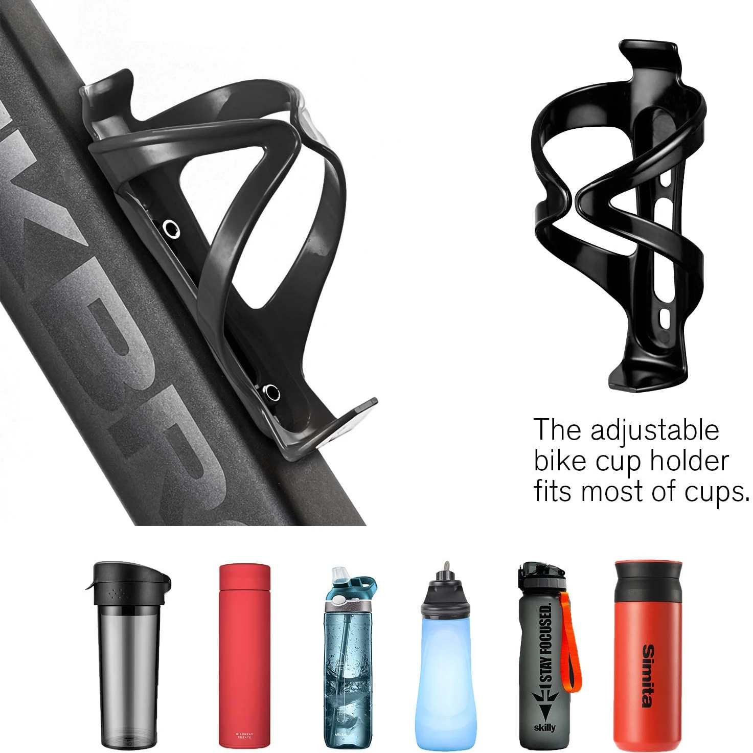 Bicycle Bottle Holder Plastic Bike Water Bottle Cages MTB Bicycle Water Cup Holders Rotable Bottle Cage Cycling Accessories 
Bicycle Bottle Holder Plastic Bike Water Bottle Cages MTB Bicycle Water Cup Holders Rotable Bottle Cage Cycling Accessories