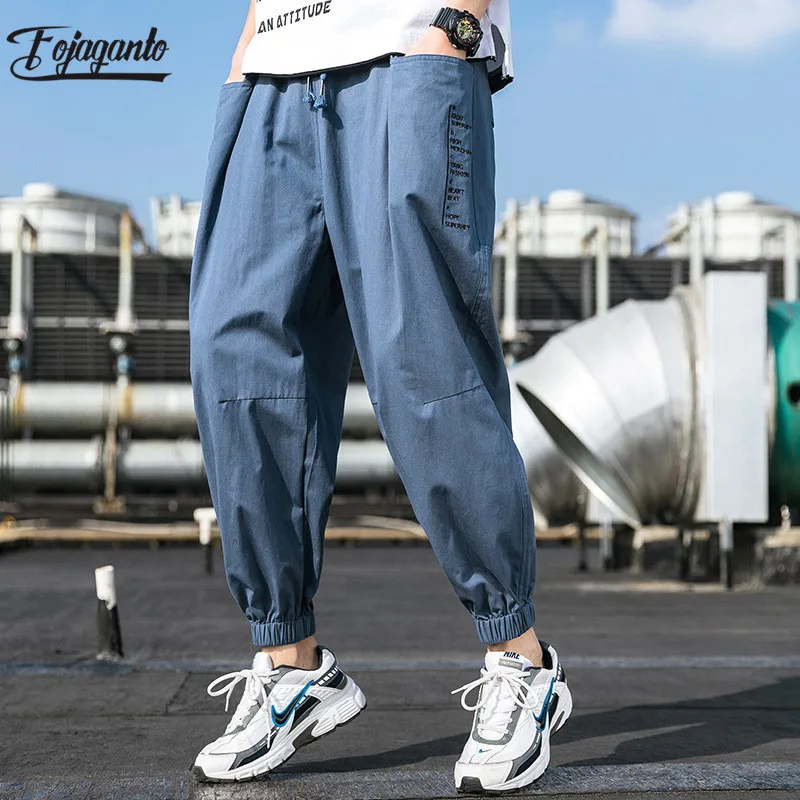 FOJAGANTO Trend Brand New Casual Pants Men Spring New Solid Color Pants Men's Hip Hop Trendy Wild Harem pants Male
FOJAGANTO Trend Brand New Casual Pants Men Spring New Solid Color Pants Men's Hip Hop Trendy Wild Harem pants Male