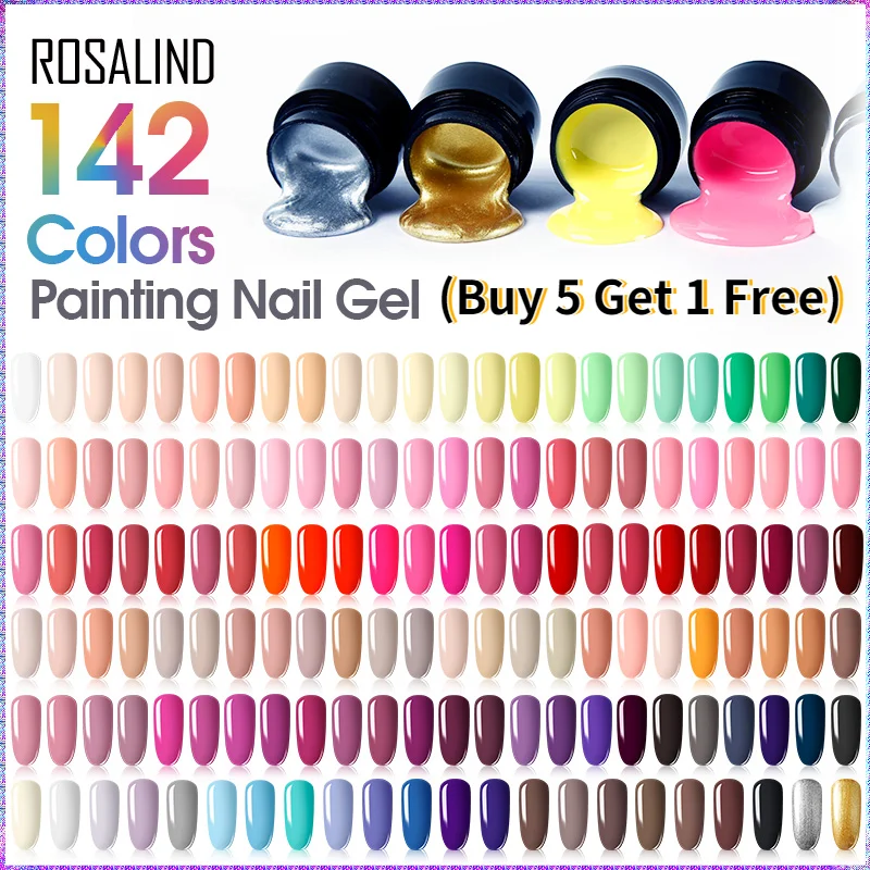 142 Colors Painting Gel Varnish 5ML Gel Nail Polish Set for Manicure DIY Top Base Coat Design of Nail Art Primer
142 Colors Painting Gel Varnish 5ML Gel Nail Polish Set for Manicure DIY Top Base Coat Design of Nail Art Primer