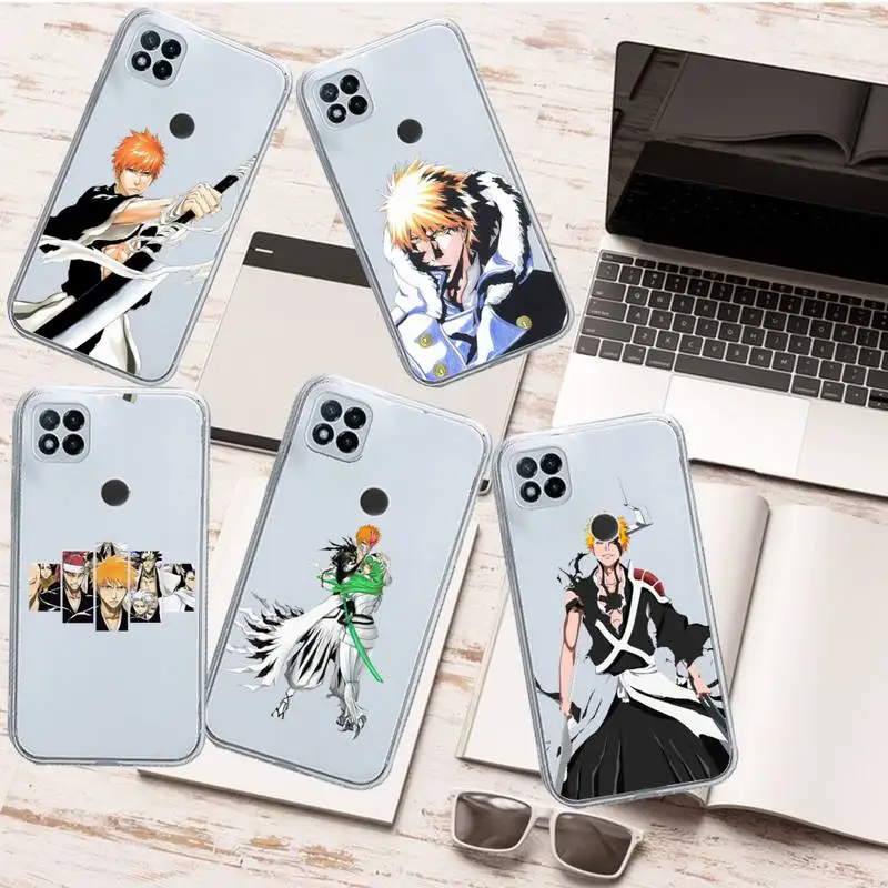 Anime Japan Bleach Kurosaki Ichigo Phone Case Transparent for Xiaomi redmi note 5 7 8 9 10 11 t S A lite pro high quality funda
Anime Japan Bleach Kurosaki Ichigo Phone Case Transparent for Xiaomi redmi note 5 7 8 9 10 11 t S A lite pro high quality funda