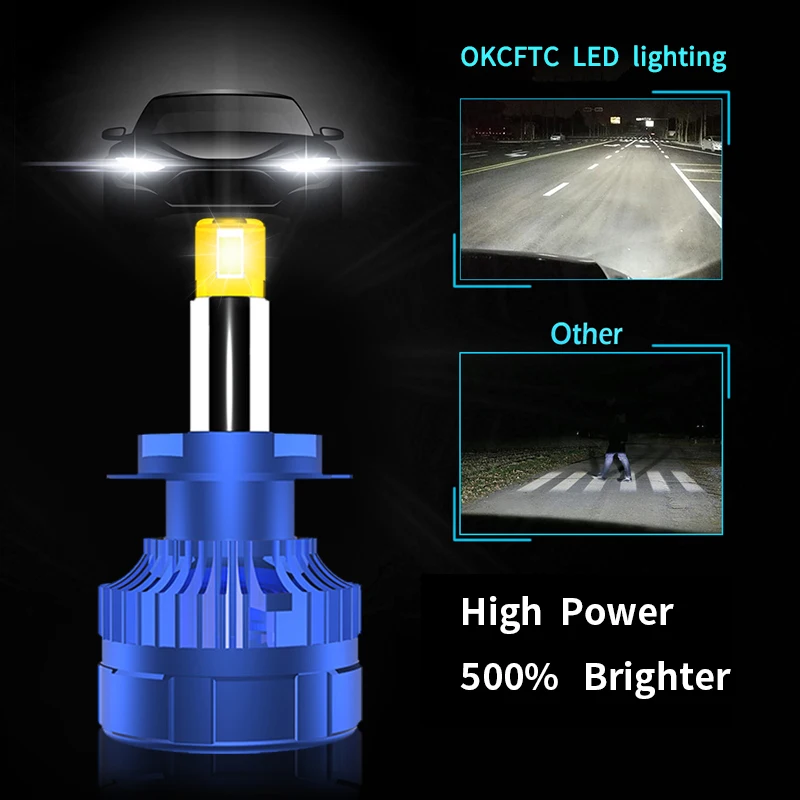 OKCFTC H7 LED H4 H8 H1 9012 LED HEADLIGHT BULB 80W 20000LM CAR MINI 9005 9006 HB3 HB4 LED BULB CAN 6500K AUTO FOG LAMP 12V 24V
OKCFTC H7 LED H4 H8 H1 9012 LED HEADLIGHT BULB 80W 20000LM CAR MINI 9005 9006 HB3 HB4 LED BULB CAN 6500K AUTO FOG LAMP 12V 24V