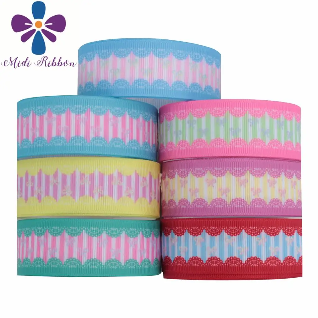 16mm-75mm Colorful Geometric Stripes Pink Red Green Lace Printed Grosgrain/Foe Ribbon DIY Hair Bowknots 50yards/roll
16mm-75mm Colorful Geometric Stripes Pink Red Green Lace Printed Grosgrain/Foe Ribbon DIY Hair Bowknots 50yards/roll