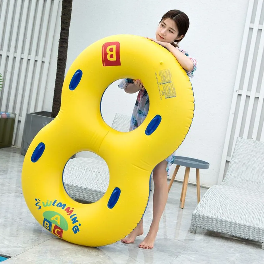 Double Adult Swimming Ring Children Safety Float Trainer Swimming Rings Inflatable Creativity Piscine Enfant Summer Toys DK50SR
Double Adult Swimming Ring Children Safety Float Trainer Swimming Rings Inflatable Creativity Piscine Enfant Summer Toys DK50SR