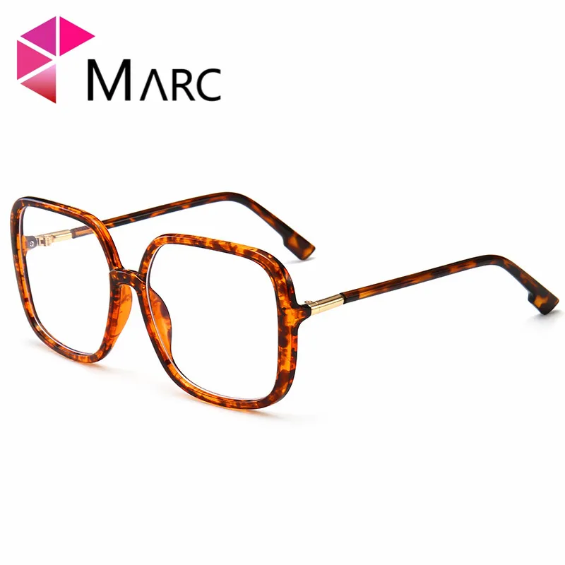 MARC Anti blue light Glasses Frames Men Women Big Sqaure Frame Retro Leopard Optical Brand Fashion Computer Glasses s083
MARC Anti blue light Glasses Frames Men Women Big Sqaure Frame Retro Leopard Optical Brand Fashion Computer Glasses s083