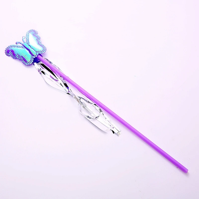 3pcs Kids Girls Fairy Costume Set Tinsel Sequins Butterfly Wing Headband Wand R2LE
3pcs Kids Girls Fairy Costume Set Tinsel Sequins Butterfly Wing Headband Wand R2LE