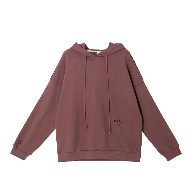 Best autumn new cotton round neck hooded sweater female loose fashion casual hooded jacket
Best autumn new cotton round neck hooded sweater female loose fashion casual hooded jacket