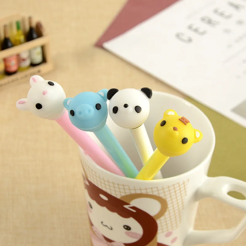 50PCS Creative Stationery Cute Cartoon Animal Neutral Pen Black Core Learning Stationery Office Accessories
50PCS Creative Stationery Cute Cartoon Animal Neutral Pen Black Core Learning Stationery Office Accessories