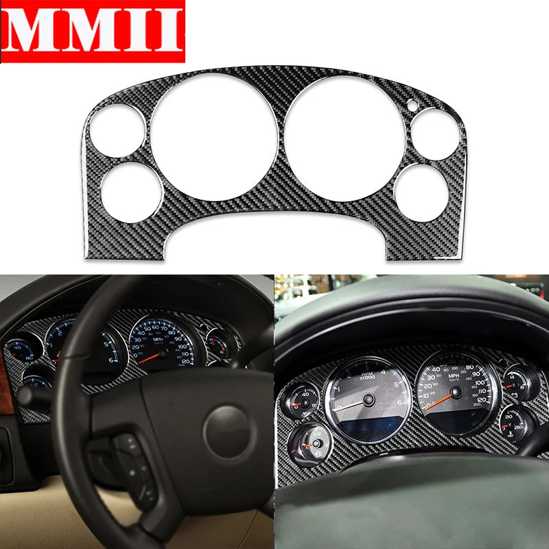 Carbon Fiber Interior For Chevrolet Silverado 2007-2013 Speedometer Instrument Panel Frame Trim Cover Stickers Car Accessories
Carbon Fiber Interior For Chevrolet Silverado 2007-2013 Speedometer Instrument Panel Frame Trim Cover Stickers Car Accessories