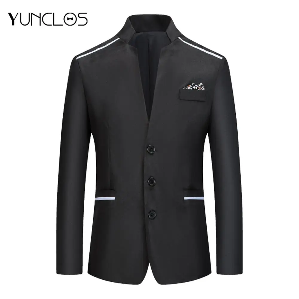 Мужской приталенный Блейзер yunвода, мужской офисный пиджак, черный, синий, размера плюс мужские блейзеры, Мужское пальто, классическое
Мужской приталенный Блейзер yunвода, мужской офисный пиджак, черный, синий, размера плюс мужские блейзеры, Мужское пальто, классическое