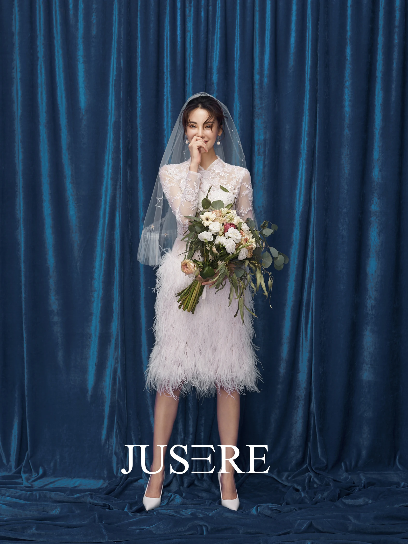 JUSERE Ivory Short High NeckWedding Dress A-Line Long sleeves vestido de noiva Lace Bridal Gowns hauta couture 2019
JUSERE Ivory Short High NeckWedding Dress A-Line Long sleeves vestido de noiva Lace Bridal Gowns hauta couture 2019