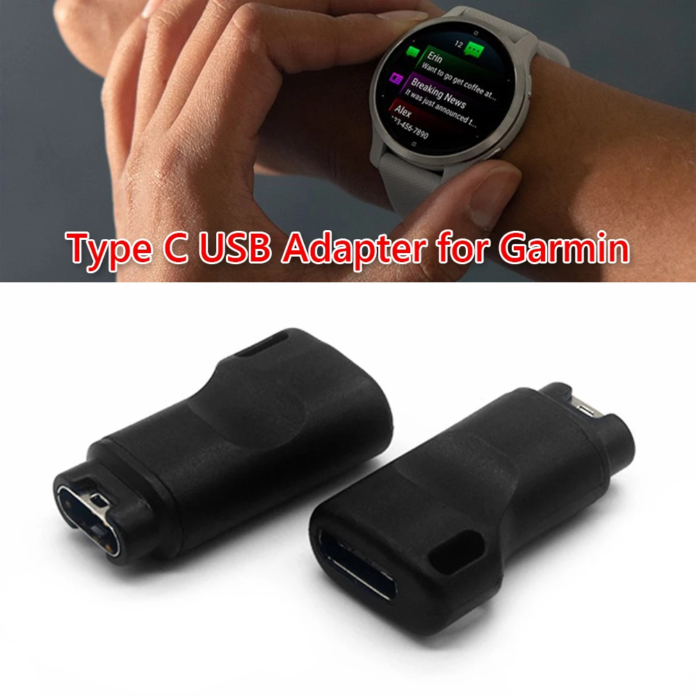 

Type C USB Cable Charger Adapter for Garmin Fenix 5/5S/5X/6/6S/6X Venu Swim 2/2S SQ Vivoactive 4/4s/3 945 935 645 245 Instinct