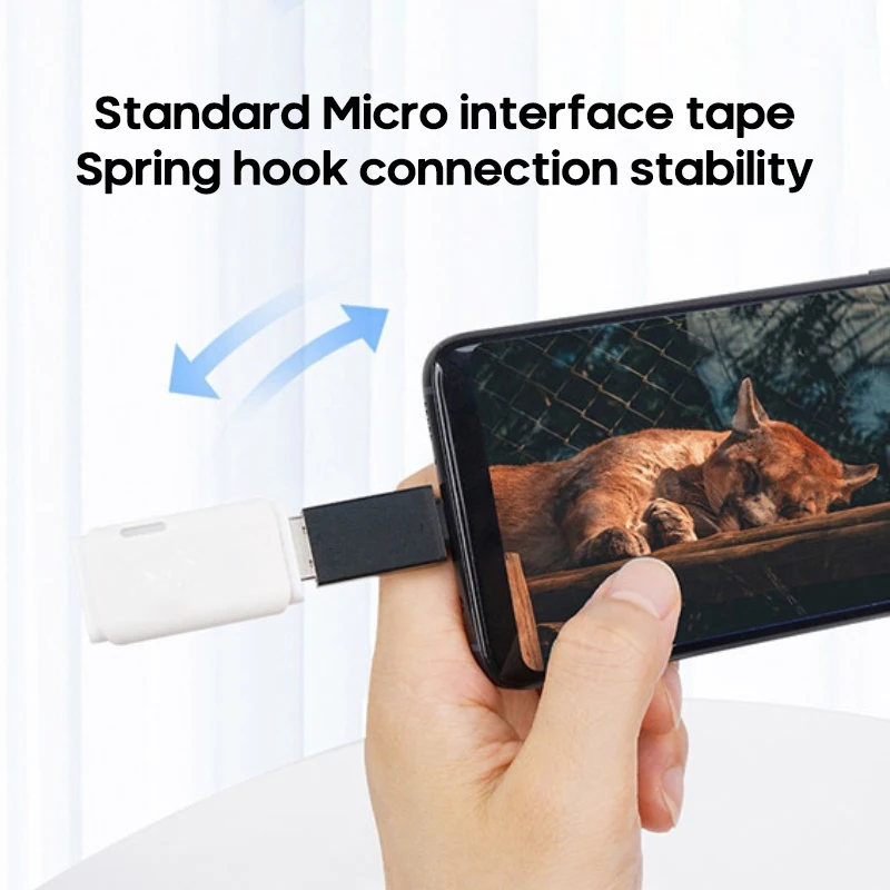 Портативный OTG преобразователь данных Micro USB штекер на 3 0 гнездо адаптер для Samsung