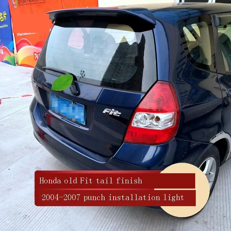 Protecter Rear Aileron Voiture Tuning Accessories Auto Aleron Trasero Car Spoiler Wing 2004 2005 2006 2007 FOR Honda Fit 
Protecter Rear Aileron Voiture Tuning Accessories Auto Aleron Trasero Car Spoiler Wing 2004 2005 2006 2007 FOR Honda Fit