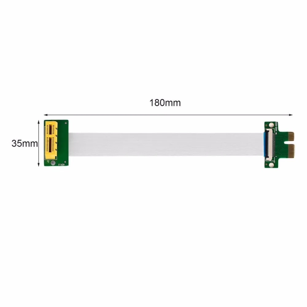 New PCI-E Express 1X Riser Extension Single Slot High Speed Cable with Power Digital Hot Promotion
New PCI-E Express 1X Riser Extension Single Slot High Speed Cable with Power Digital Hot Promotion