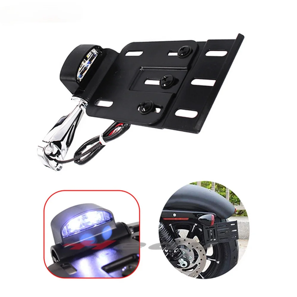 For Harley Xl883 1200 48 Modified License Plate Bracket Rear License Plate Holder Side Frame Light License Plate Frame
For Harley Xl883 1200 48 Modified License Plate Bracket Rear License Plate Holder Side Frame Light License Plate Frame