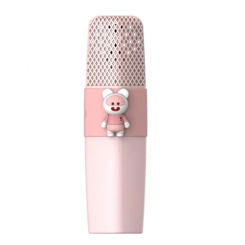 Wireless Bluetooth Mobile Phone Karaoke Microphone Childlike Speaker Cartoon Microphone Audio Integrated Recorder Mic for Child
Wireless Bluetooth Mobile Phone Karaoke Microphone Childlike Speaker Cartoon Microphone Audio Integrated Recorder Mic for Child