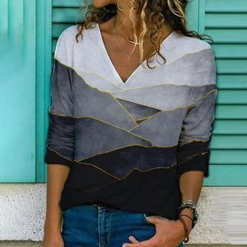 Spring Autumn Diamond Print Shirt Blouse Elegant V-Neck Long Sleeve Tops Pullover Women Casual Loose Plus Size Blusa Streetwear
Spring Autumn Diamond Print Shirt Blouse Elegant V-Neck Long Sleeve Tops Pullover Women Casual Loose Plus Size Blusa Streetwear