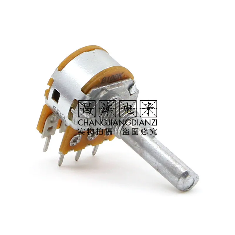 1 Piece B100K Stereo Channel B104 PM32 Amplifier Volume Potentiometer 25MM Half Axis 6 Feet
1 Piece B100K Stereo Channel B104 PM32 Amplifier Volume Potentiometer 25MM Half Axis 6 Feet