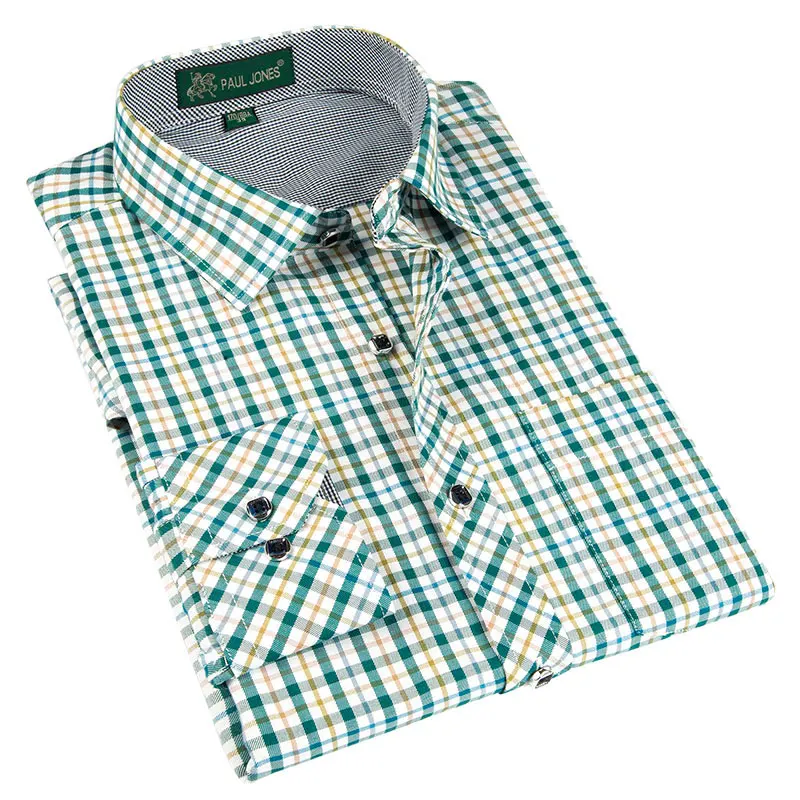 High Quality Men's Classic Leisure Style Plaid Shirts Brand Men's Boutique Clothing Casual Dress Shirts Comfortable Fabrics
High Quality Men's Classic Leisure Style Plaid Shirts Brand Men's Boutique Clothing Casual Dress Shirts Comfortable Fabrics