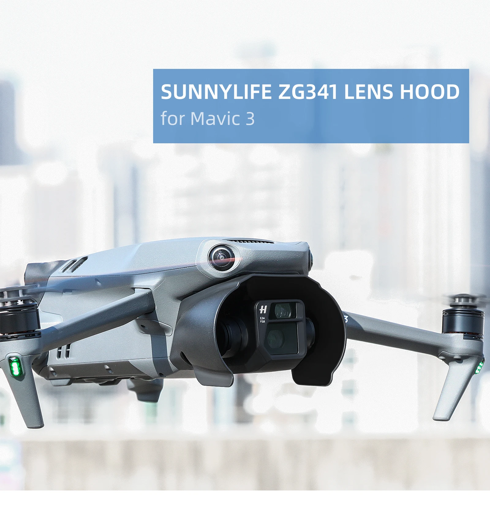 Sunnylife ZG341 Lens Hood Gimbal Protective Cap Anti-glare Lens Cover Drone Accessories for DJI Mavic 3 Drone Accessories
Sunnylife ZG341 Lens Hood Gimbal Protective Cap Anti-glare Lens Cover Drone Accessories for DJI Mavic 3 Drone Accessories