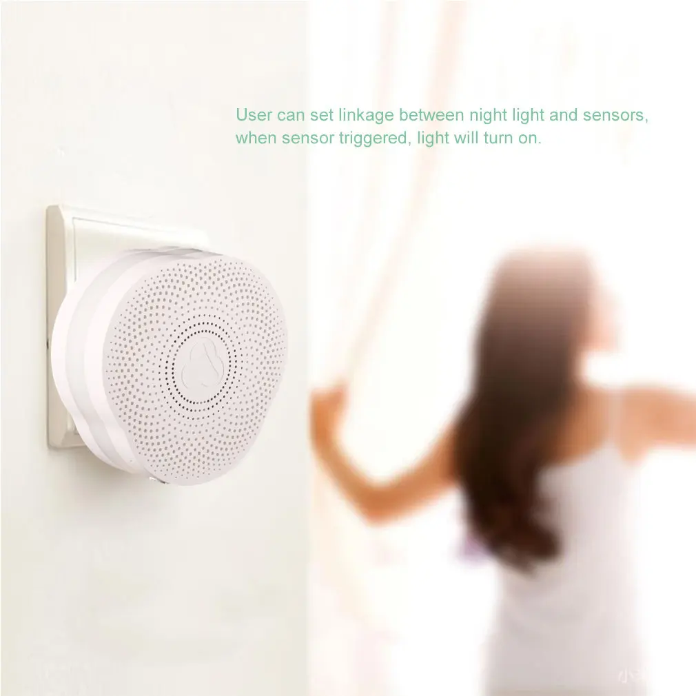 Doorbell & Night Light Alarm System Built-In 4.0 Us Plug Support Door Contact/Pir Motion Sensor Voice Prompt
Doorbell & Night Light Alarm System Built-In 4.0 Us Plug Support Door Contact/Pir Motion Sensor Voice Prompt