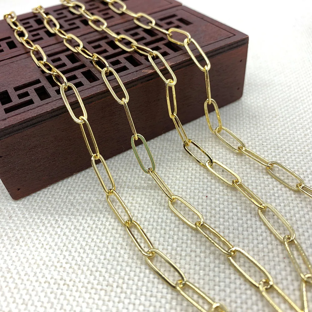 Fashion Men's and Women's Metal Chains DIY Handmade Necklaces Bracelets Anklets Make Exquisite Jewelry Accessories Wholesale
Fashion Men's and Women's Metal Chains DIY Handmade Necklaces Bracelets Anklets Make Exquisite Jewelry Accessories Wholesale