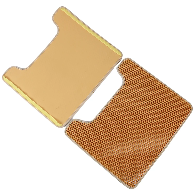 Double-Layer U-shaped Cat Litter Mat EVA Anti Splash Cat Litter Trapper Mats With Waterproof Bottom Easy To Clean Cat Bed Pad
Double-Layer U-shaped Cat Litter Mat EVA Anti Splash Cat Litter Trapper Mats With Waterproof Bottom Easy To Clean Cat Bed Pad