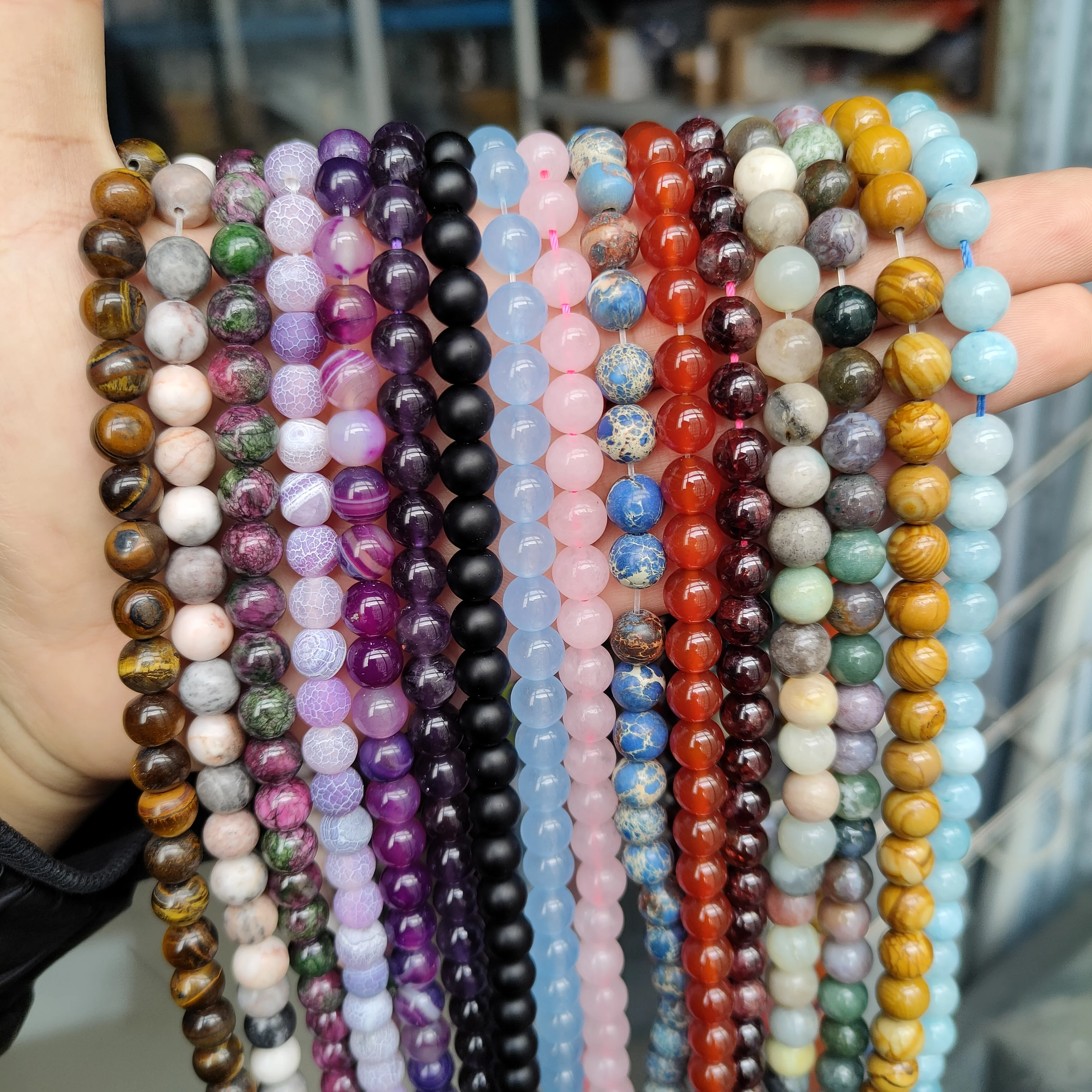 Natural Round Tiger Eye Amazonite Amethysts Turquoises Agates Garnet Spacer Loose Stone Beads For Jewelry Making DIY Bracelet
Natural Round Tiger Eye Amazonite Amethysts Turquoises Agates Garnet Spacer Loose Stone Beads For Jewelry Making DIY Bracelet