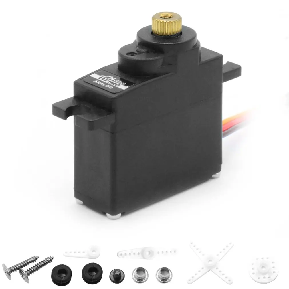 Лидер продаж, запасные части для моделей JX Servo PS-1171MG 17g, металлическая шестерня, аналоговые модели сервоприводов, детали для автомобиля, дрон...
Лидер продаж, запасные части для моделей JX Servo PS-1171MG 17g, металлическая шестерня, аналоговые модели сервоприводов, детали для автомобиля, дрон...