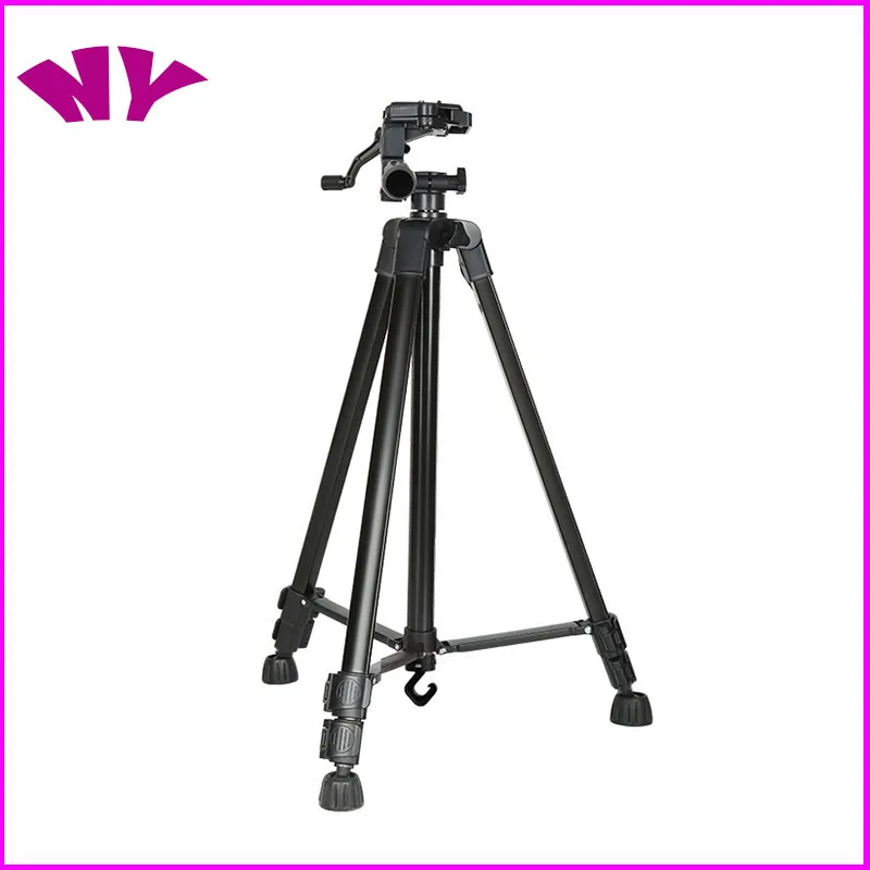 Lightweight Photography Tripod Stand Max. Height 135cm/53 Inch Aluminum Alloy Carry Bag Selfie Phone Holder for Camera NY-S3366
Lightweight Photography Tripod Stand Max. Height 135cm/53 Inch Aluminum Alloy Carry Bag Selfie Phone Holder for Camera NY-S3366