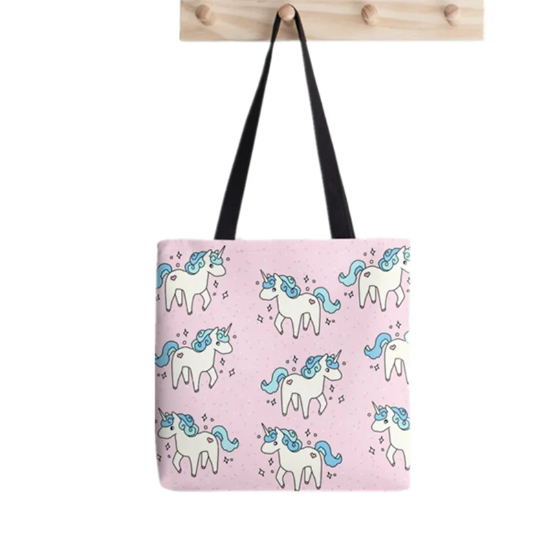 2021 Shopper Unicorn Scatter Pattern Tote Bag Printed women Harajuku shopper handbag girl Shoulder shopping bag Lady Canvas Bag
2021 Shopper Unicorn Scatter Pattern Tote Bag Printed women Harajuku shopper handbag girl Shoulder shopping bag Lady Canvas Bag