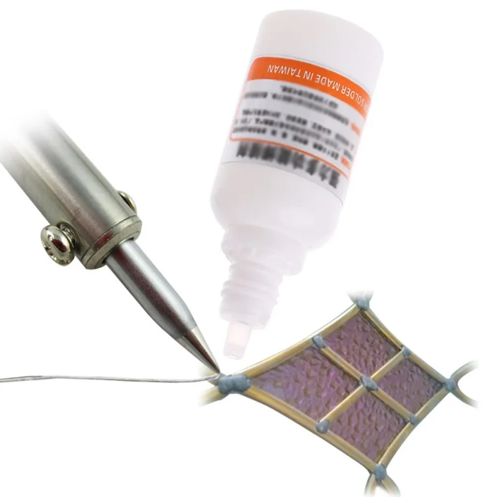 35ml Stainless Steel Flux Soldering Paste Welding Fluxes Liquid Welding Solder Tool Soldering Supplies
35ml Stainless Steel Flux Soldering Paste Welding Fluxes Liquid Welding Solder Tool Soldering Supplies