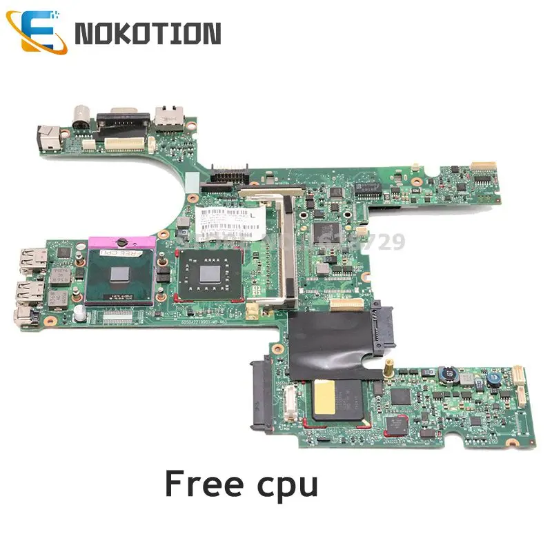 NOKOTION For HP 6530B 6730B laptop motherboard 486248-001 6050A2219901-MB-A03 Mainboard DDR2 Free cpu
NOKOTION For HP 6530B 6730B laptop motherboard 486248-001 6050A2219901-MB-A03 Mainboard DDR2 Free cpu