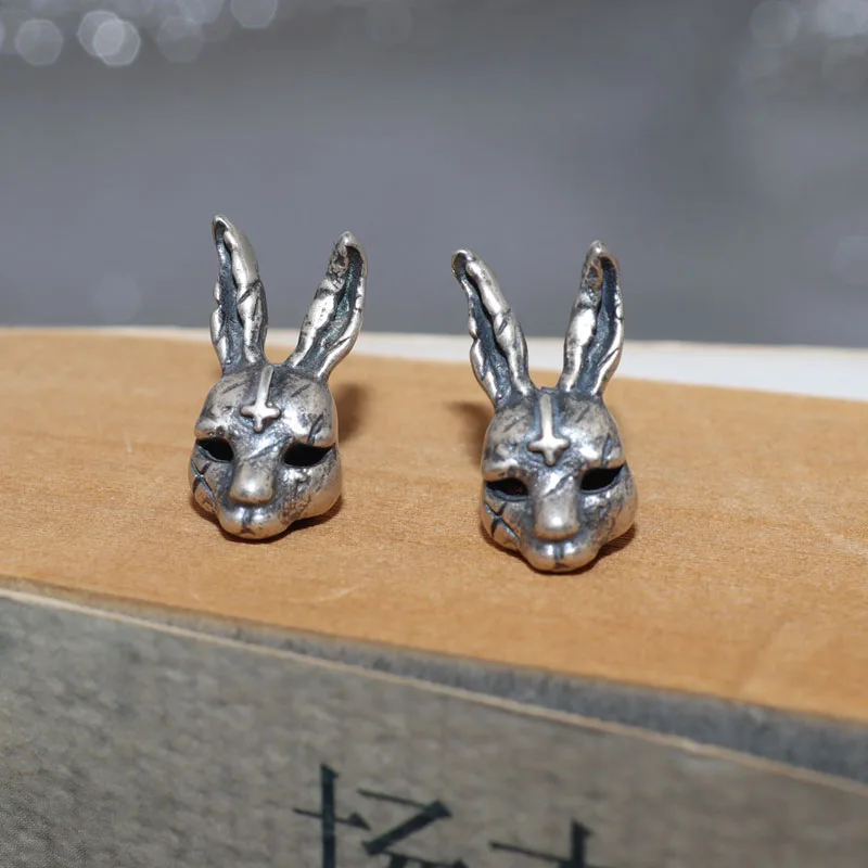 Vintage Metal Animal Earrings Silver Color Rabbit Stud Earrings for Men Women's Rock Punk Party Jewelry Gifts
Vintage Metal Animal Earrings Silver Color Rabbit Stud Earrings for Men Women's Rock Punk Party Jewelry Gifts