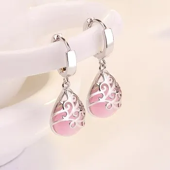 Seiko Moonlight Opal Totem Silver-plated Ear Ornaments Earrings Earrings Earrings Women's Fashion Wishing Pool Earrings E557
Seiko Moonlight Opal Totem Silver-plated Ear Ornaments Earrings Earrings Earrings Women's Fashion Wishing Pool Earrings E557
