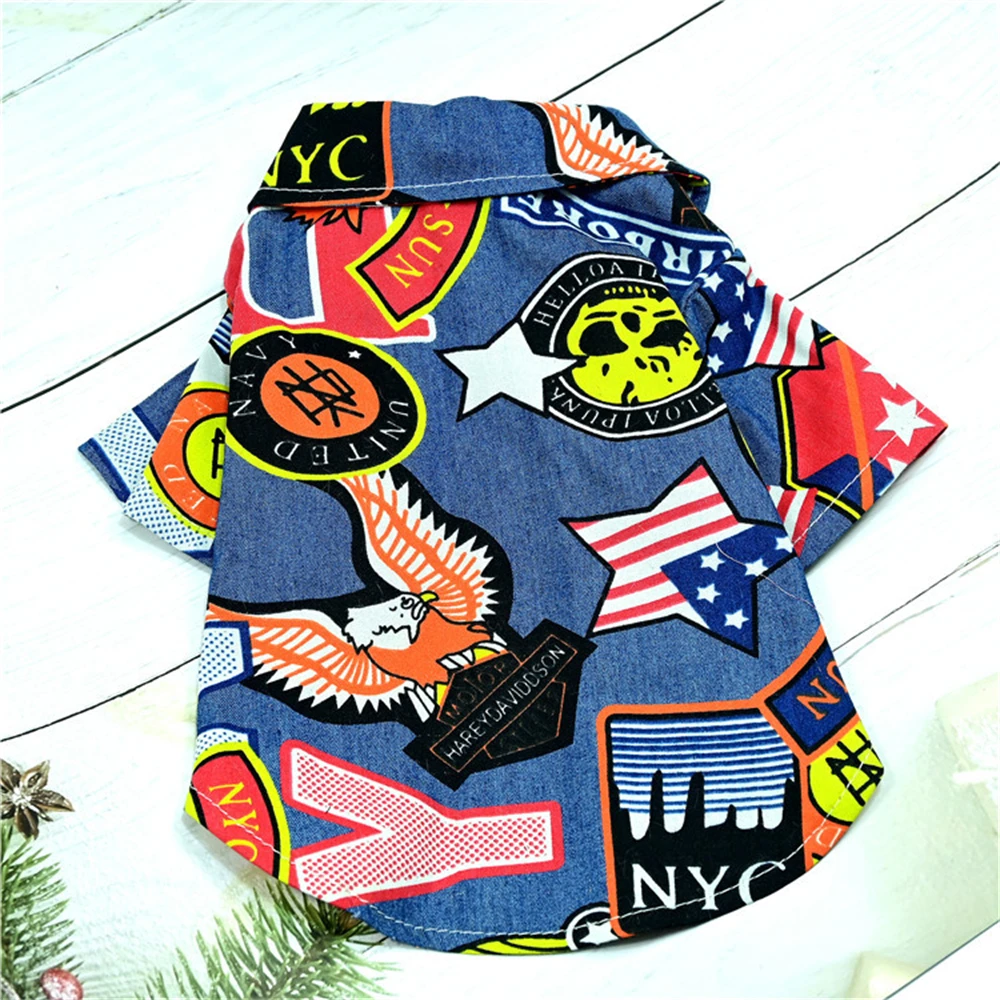 Denim Shirt Pet Dog Clothes Summer Cat Clothes Shirts for Small Medium Dogs Pet Clothing Jacket Chihuahua Clothes For Small Dog
Denim Shirt Pet Dog Clothes Summer Cat Clothes Shirts for Small Medium Dogs Pet Clothing Jacket Chihuahua Clothes For Small Dog